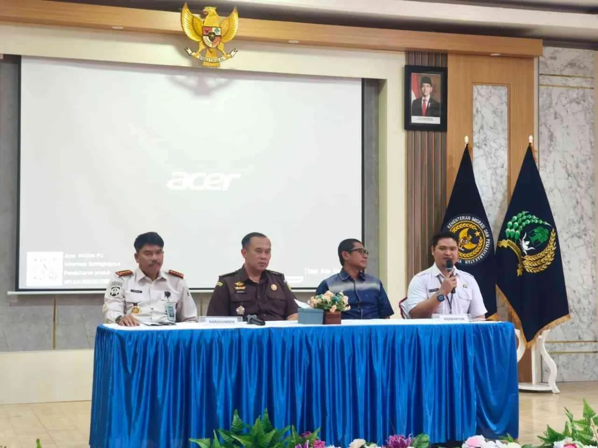 Kalapas Palu Sosialisasikan Penerapan KUHP dan KUHAP Terbaru
