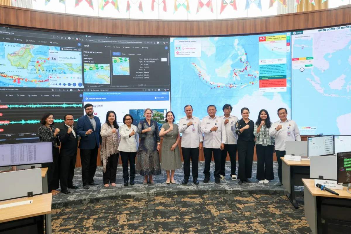 World Bank Tinjau Penguatan Sistem Peringatan Dini BMKG di Indonesia