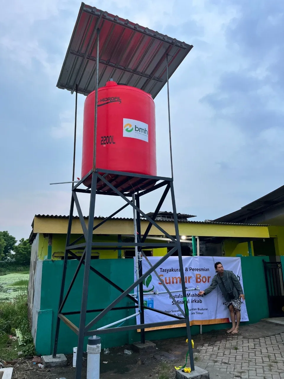 Transformasi Hidup Santri dengan Hadirnya Sumur Bor Air Bersih di Sidoarjo