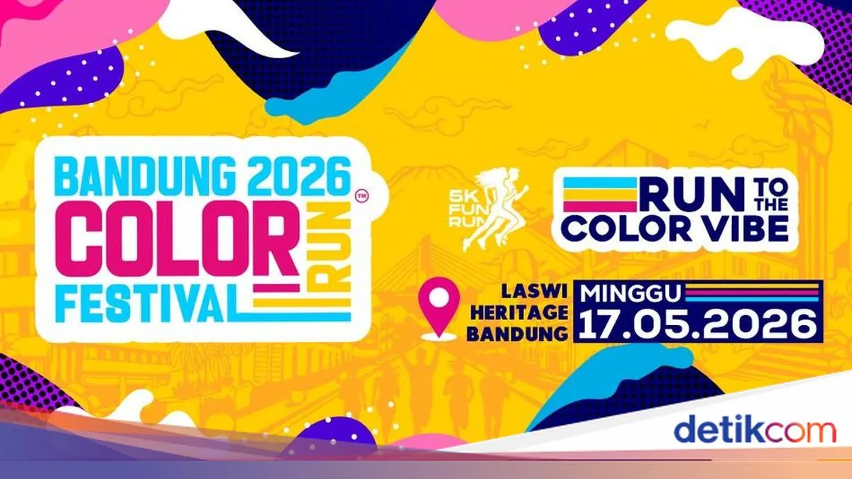 Bandung Color Run Festival 2026: Pengalaman Lari yang Berwarna dan Tak Terlupakan
