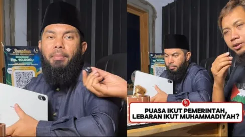 Ustaz Rifky Viral dengan Analoginya soal Perbedaan Puasa dan Lebaran