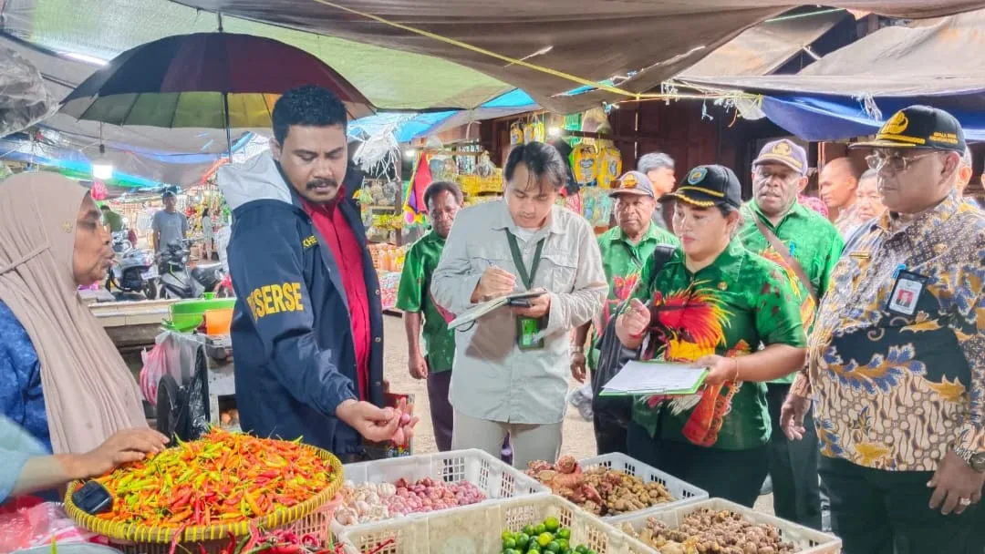 Satgas Pangan Polres Teluk Bintuni Awasi Harga dan Ketersediaan Bahan Pokok
