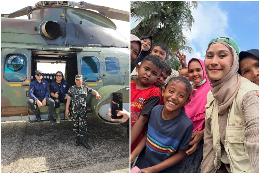Selebriti Indonesia Beraksi: Turun Langsung Bantu Korban Bencana di Sumatra