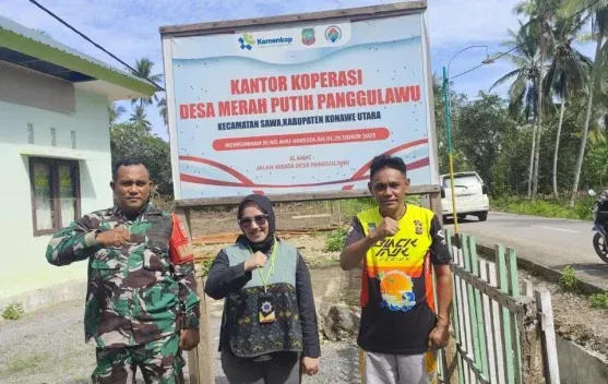 Kemenkum Sultra Optimalkan Posbankum di Desa Panggulawu