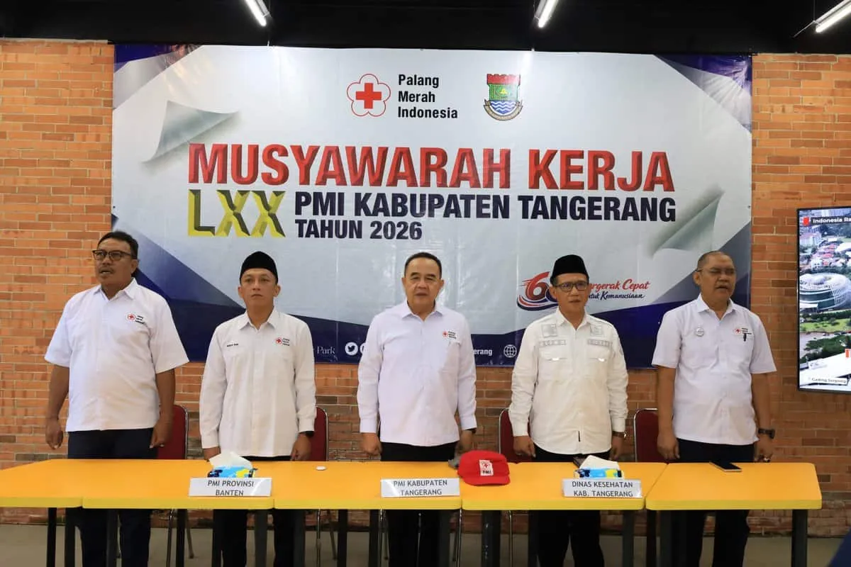 PMI Kabupaten Tangerang Gelar Muker ke-70 untuk Perkuat Layanan Kemanusiaan