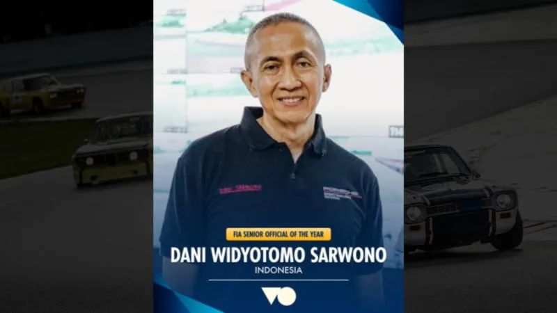 Dani Sarwono Raih Penghargaan FIA, Harumkan Nama Indonesia di Dunia Motorsport