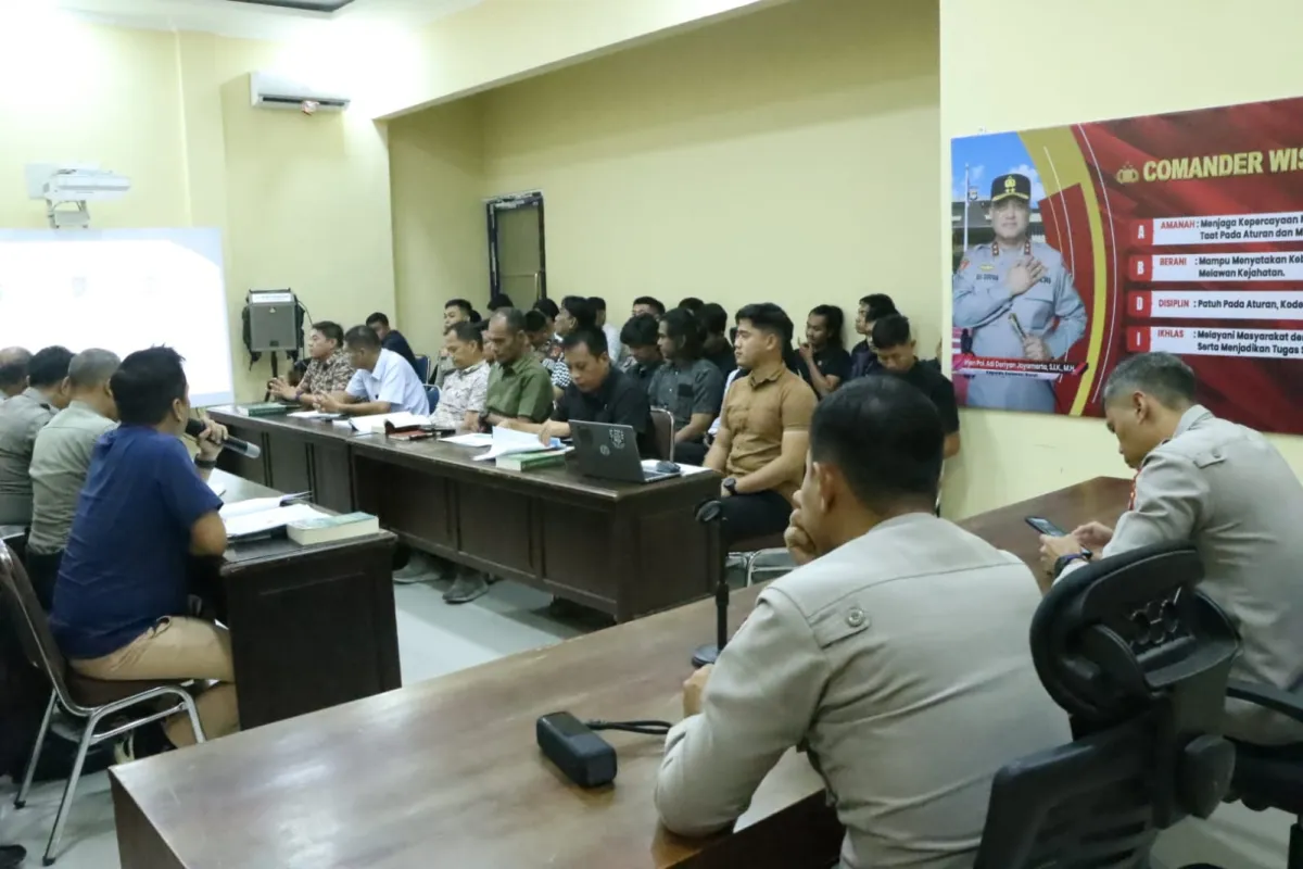Polres Majene Adakan FGD untuk Pahami KUHP dan KUHAP Baru