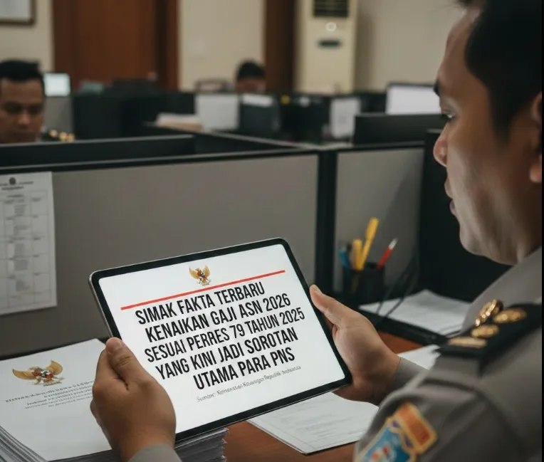 Kenaikan Gaji ASN 2026 Berdasarkan Perpres 79 Tahun 2025