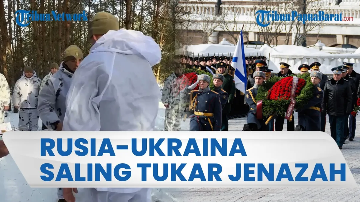 Rusia dan Ukraina Lakukan Pertukaran Ribuan Jenazah Tentara di Swiss