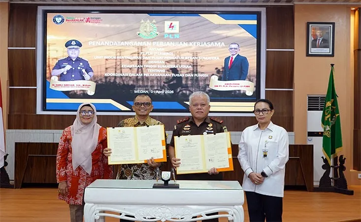 PLN UIP3BS dan Kejati Sumut Jalin Kerja Sama Penanganan Hukum