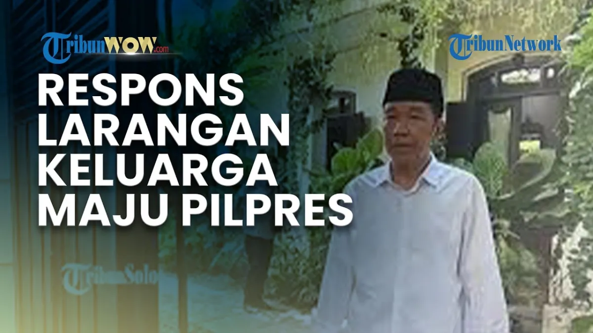 Jokowi Tanggapi Gugatan Pasal 169 UU Pemilu terkait Keluarga Presiden