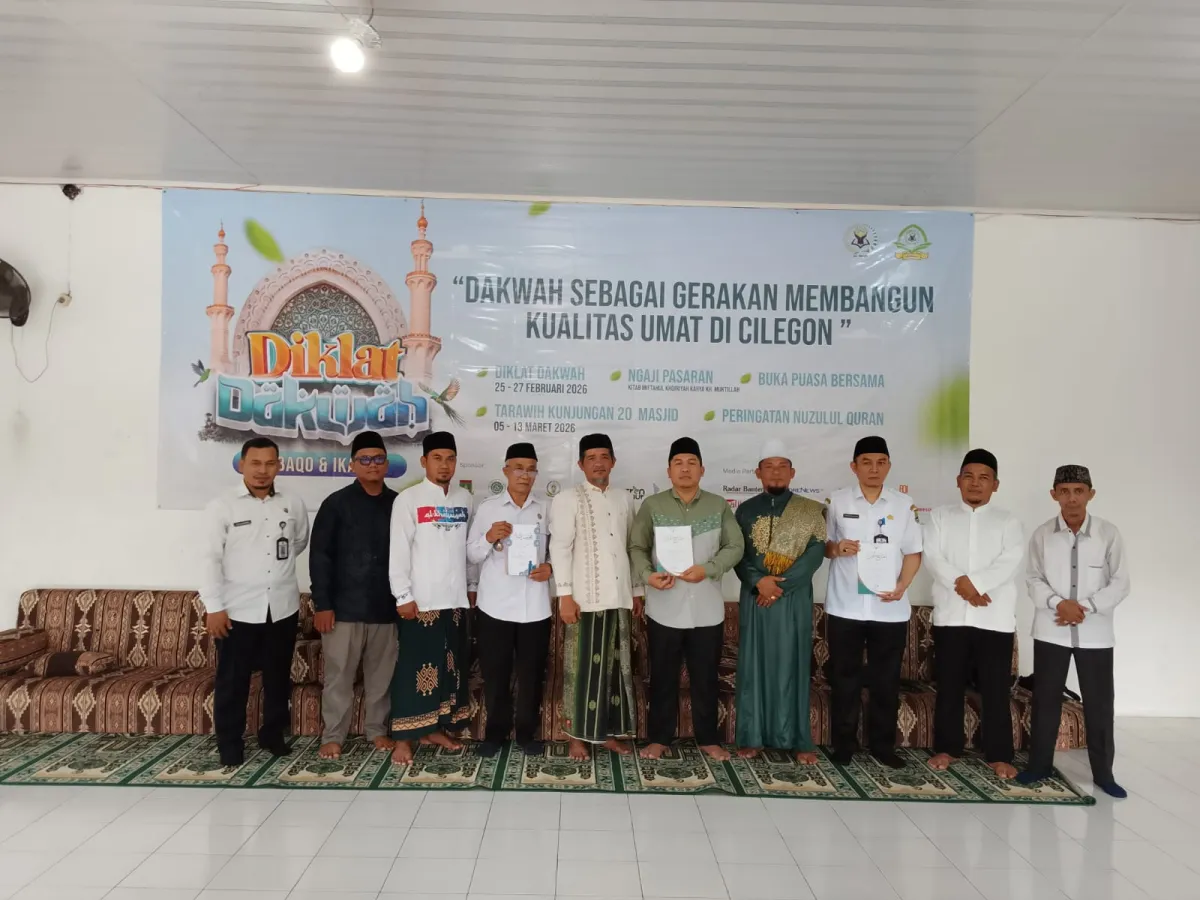 Diklat Dakwah Albaqo-IKAMAH 2026: Wadah Transfer Ilmu bagi Santri di Cilegon