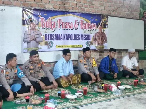 Kapolres Mesuji Adakan Buka Puasa dan Santuni Santri di Pondok Pesantren