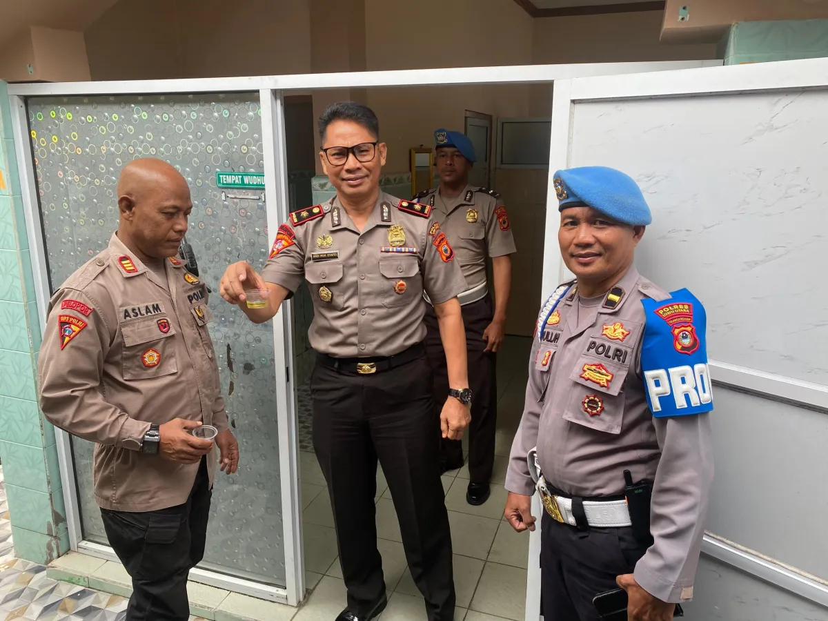 Polres Luwu Utara Laksanakan Tes Urine untuk Cegah Penyalahgunaan Narkoba