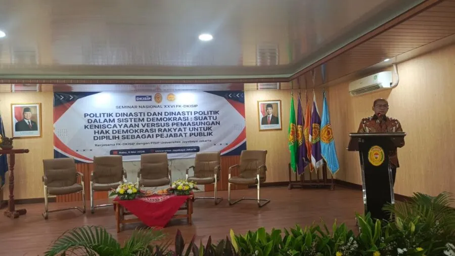 Abdul Latif Bahas Politik Dinasti dalam Seminar Nasional di Universitas Jayabaya