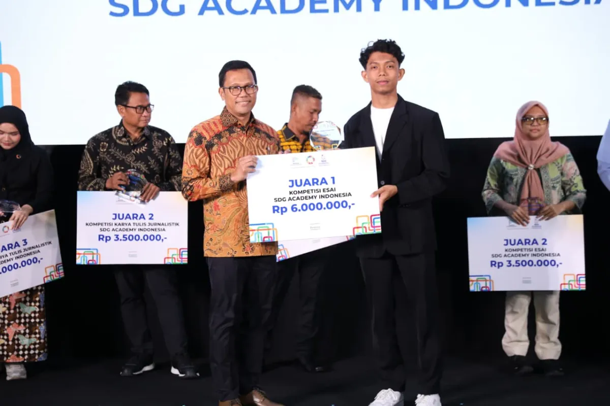 Ebel Vigrajuska Asri Raih Juara 1 Kompetisi Esai SDG Academy Indonesia 2026