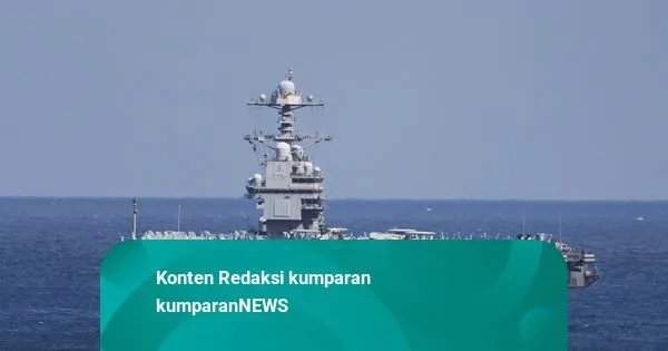 Kapal Induk AS Gerald R. Ford Singgah di Yunani Sebelum Menuju Timur Tengah