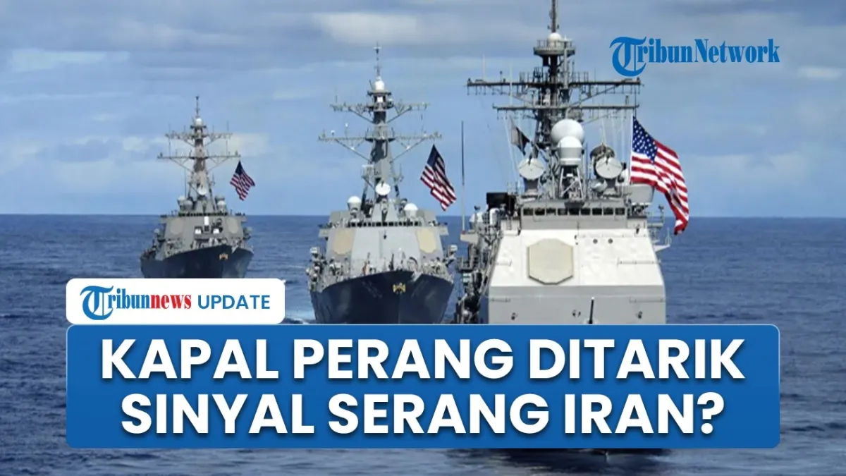 AS Tarik Kapal Perang dari Bahrain Antisipasi Serangan Iran