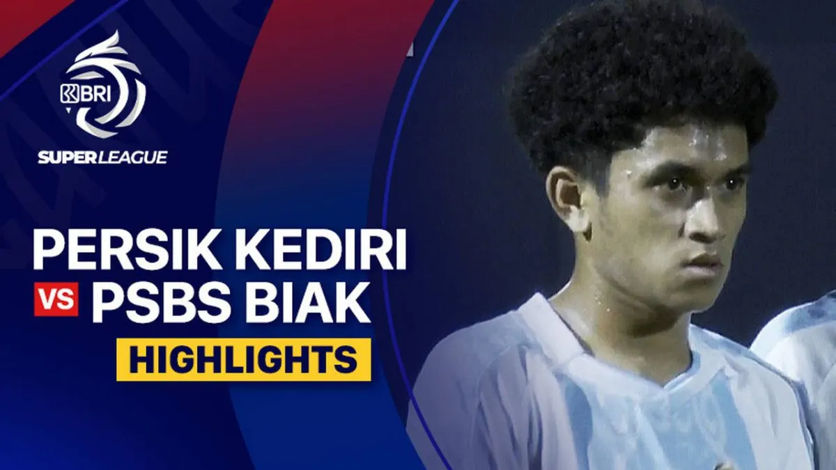 PERSIK Kediri Hadapi PSBS Biak di BRI Super League 2025/26