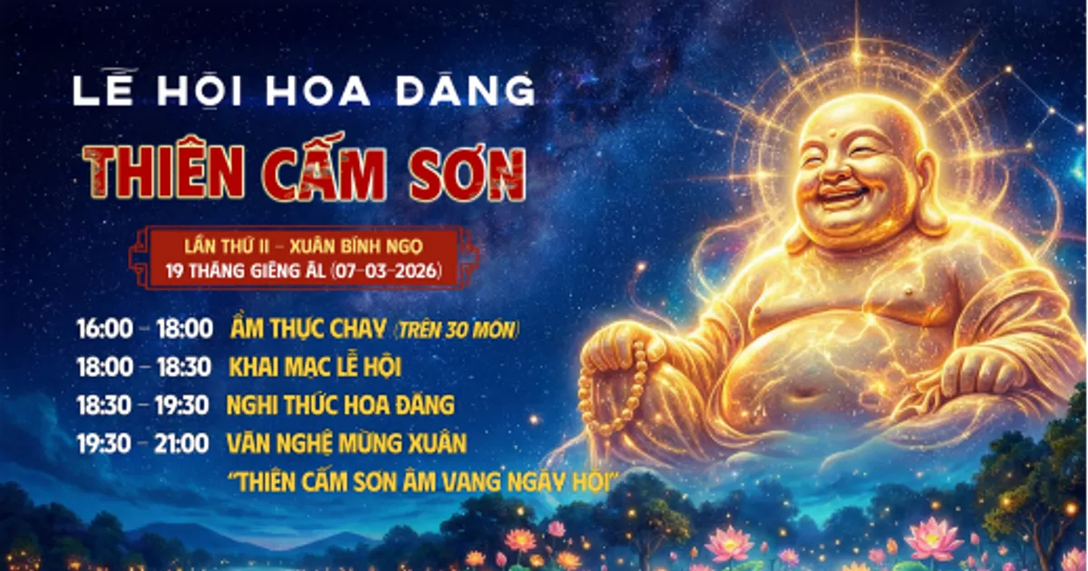 Festival Lentera Thien Cam Son: Cahaya Harapan di Puncak Gunung