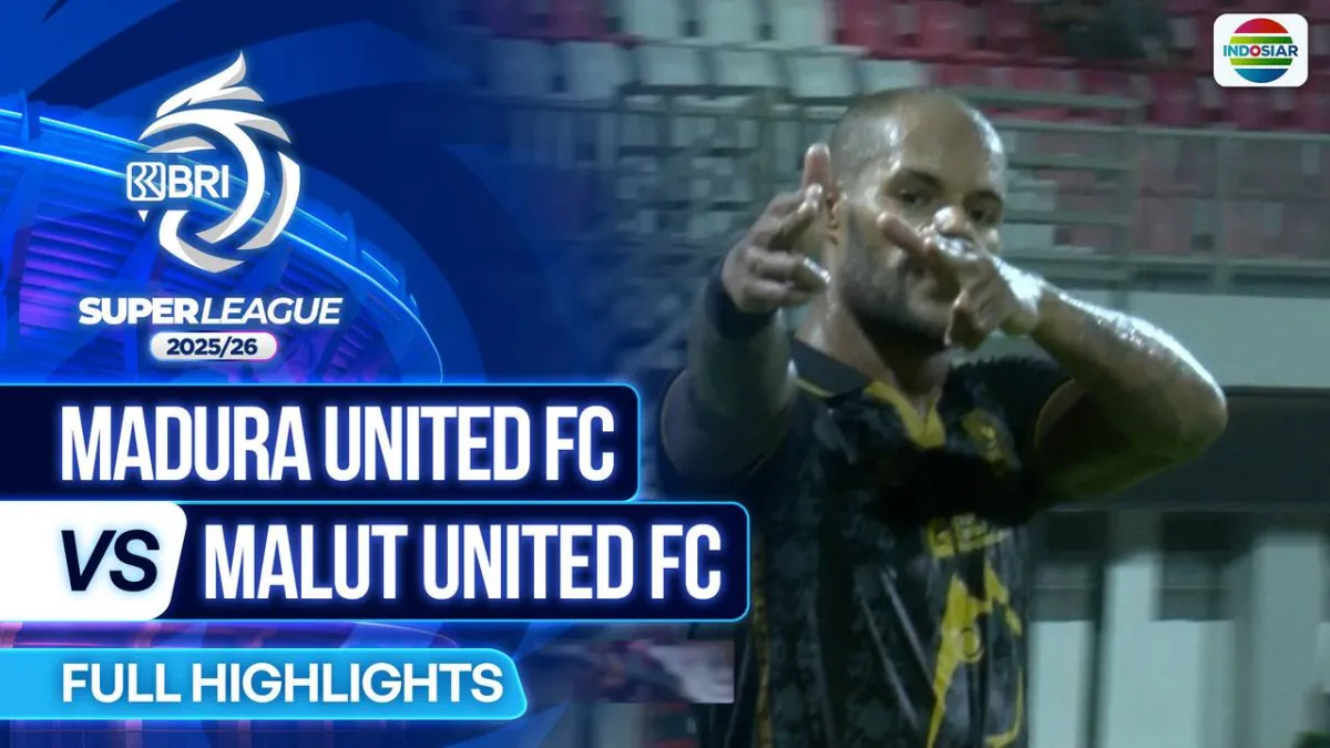 Madura United FC Terkalahkan Malut United FC 1-2 di BRI Super League