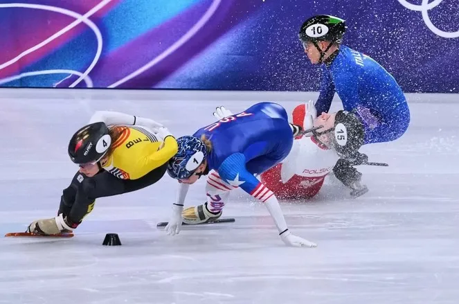 Atlet Speedskating Polandia Terluka Parah Akibat Tabrakan di Olimpiade