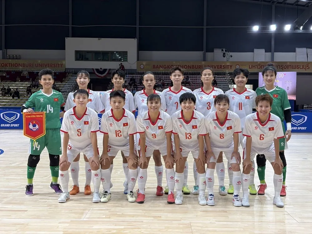 Tim Futsal Putri Vietnam Siap Hadapi Thailand di Semifinal