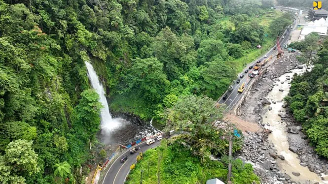 Kementerian PU Siapkan Jalur Utama Sumatera Barat untuk Arus Mudik 24 Jam