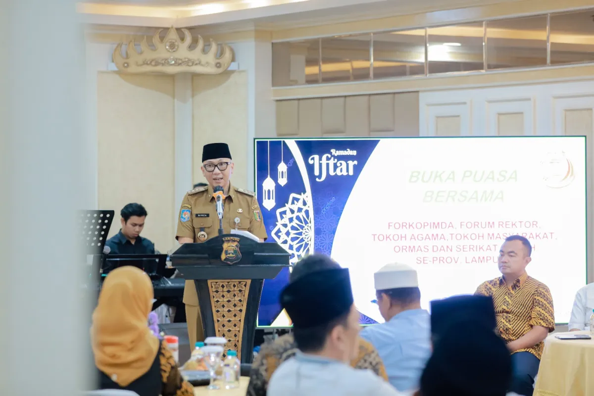 Gubernur Lampung Dorong Sinergi Forkopimda dan Tokoh Masyarakat Selama Ramadan