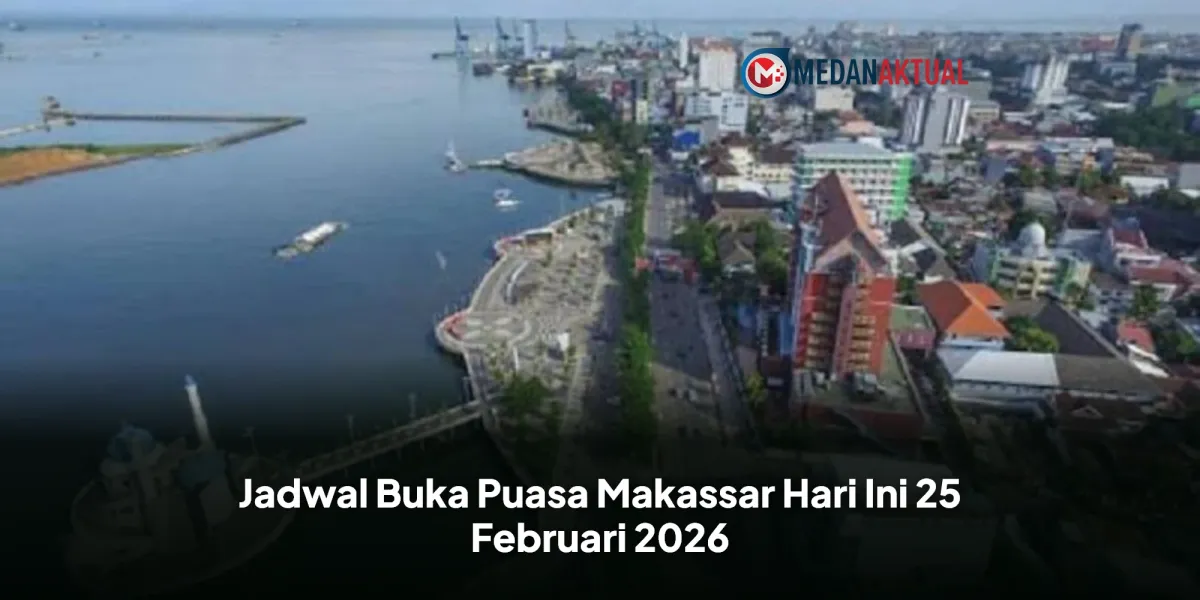 Jadwal Buka Puasa Makassar 25 Februari 2026: Pukul 18.25 WITA