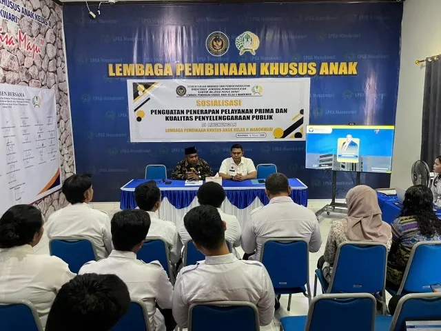 Ombudsman Dorong Peningkatan Kualitas Layanan di LPKA Manokwari