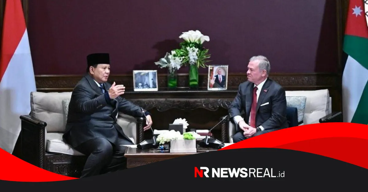 Raja Abdullah II Apresiasi Prabowo atas Dukungan untuk Palestina