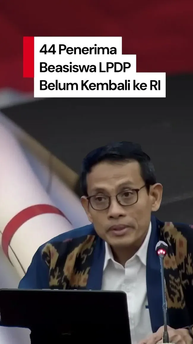 LPDP Temukan 44 Penerima Beasiswa Tak Kembali, 8 Diantaranya Dikenakan Sanksi