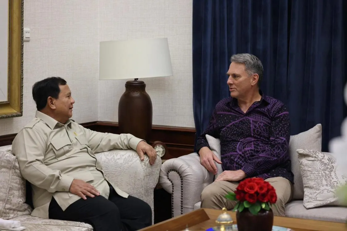 Prabowo dan Richard Marles Perkuat Kerja Sama Strategis Indonesia-Australia