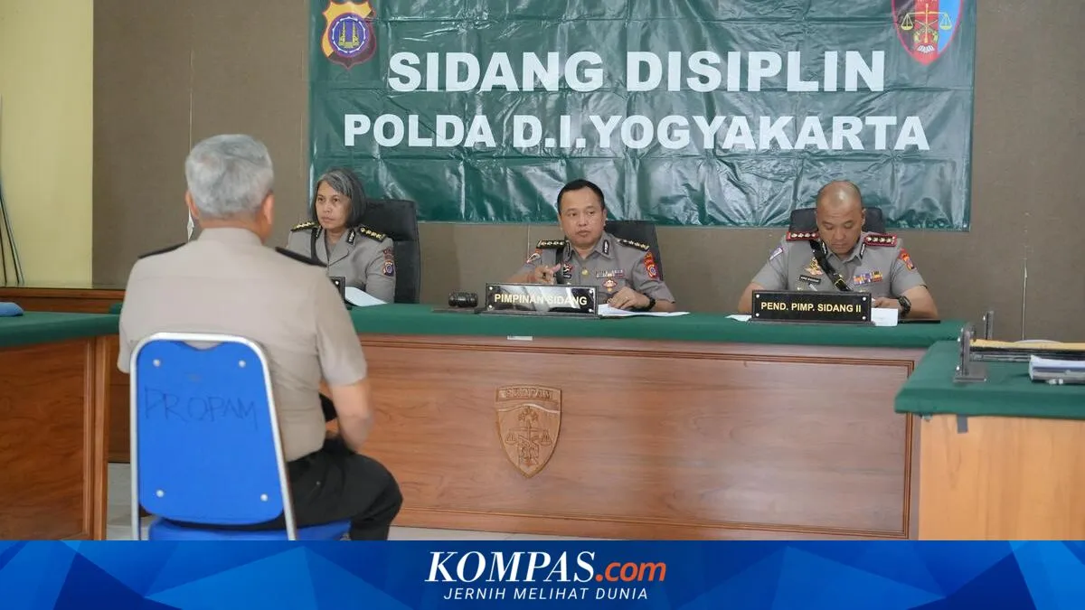 Mantan Kapolresta Sleman Dikenai Sanksi Disiplin Usai Kasus Hogi Minaya