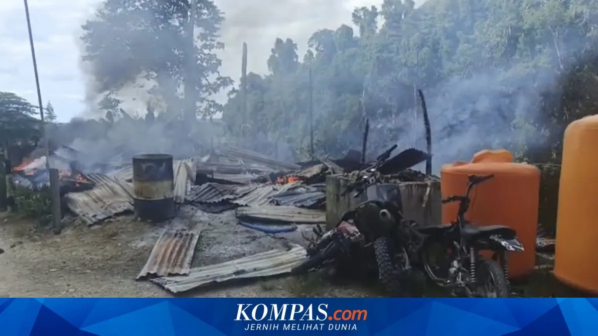 Serangan OPM Terhadap Pos Keamanan di Nabire, Dua Tewas Terbakar