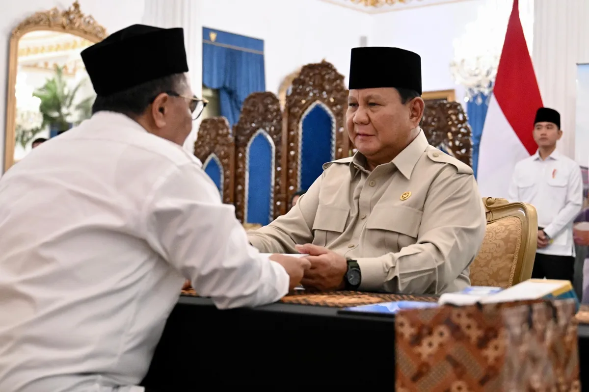 Presiden Prabowo Serahkan Zakat di Istana Negara untuk Optimalisasi Pengelolaan Zakat