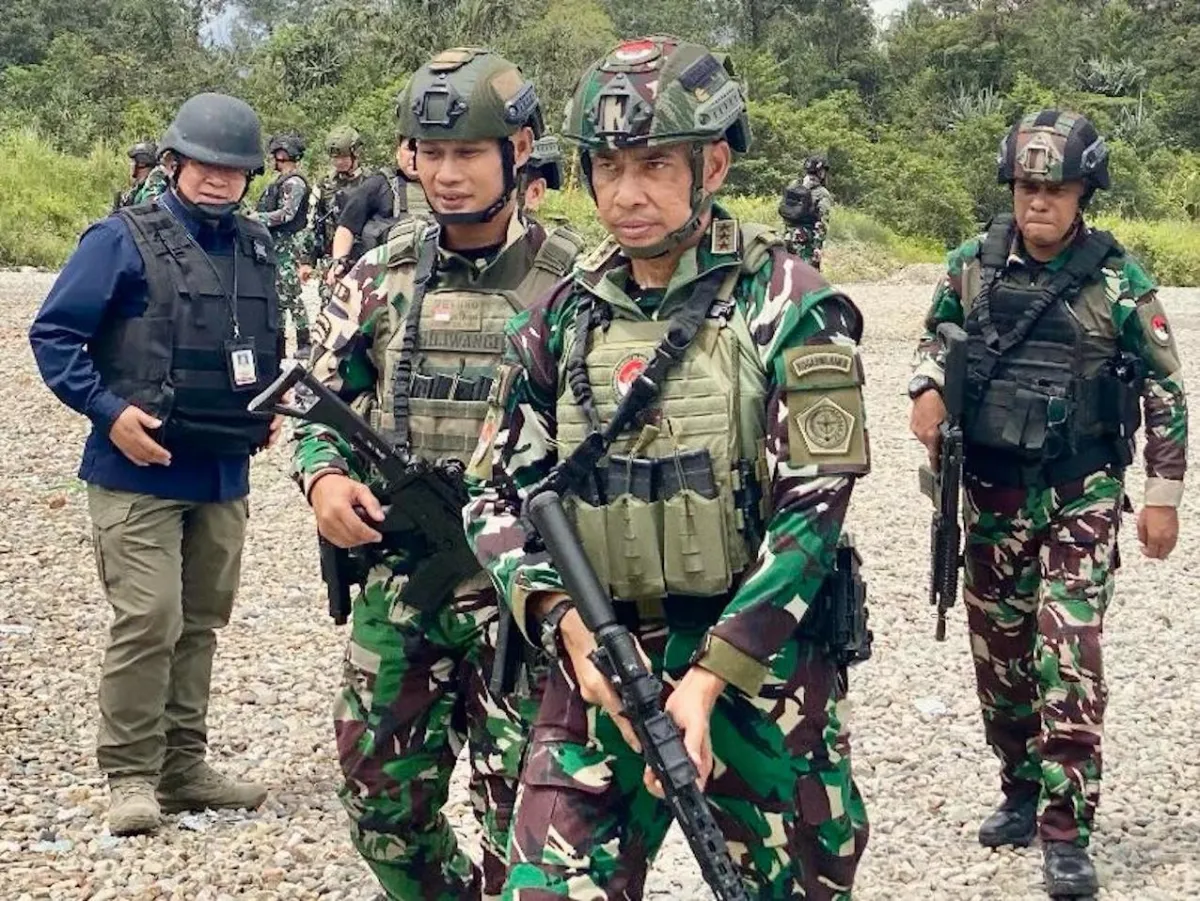 Panglima Kogabwilhan III Tinjau Keamanan PT Freeport Pasca Serangan KKB
