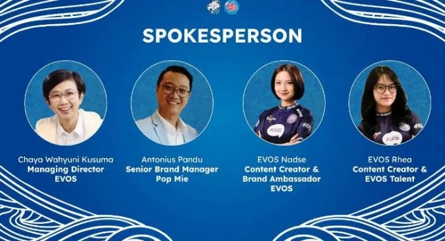 EVOS dan Pop Mie Rayakan 8 Tahun Kolaborasi untuk Esports Indonesia