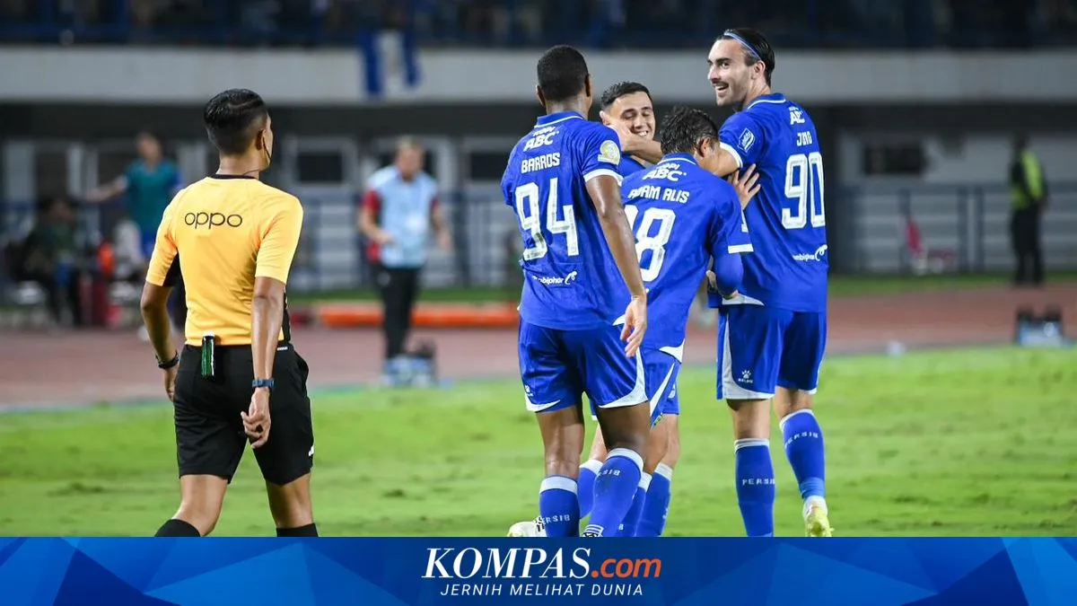 Persib Pertahankan Puncak, Borneo FC Dekati Persija di Klasemen Super League