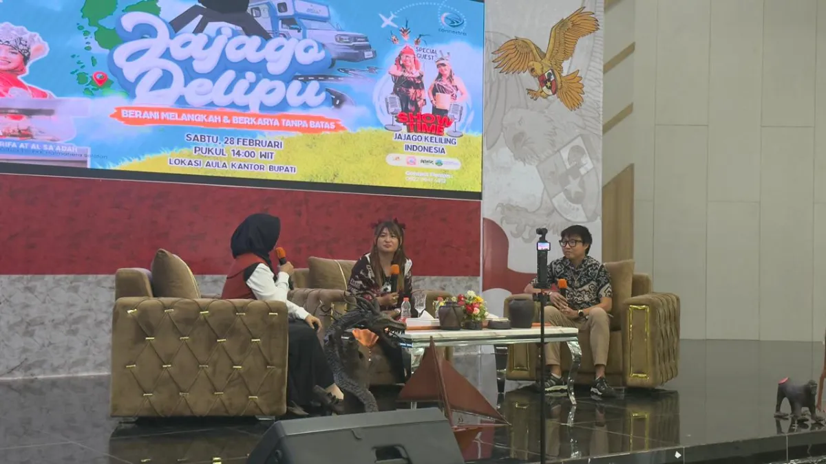 John dan Riana Dorong Anak Muda Halsel Berani Berkreasi di Era Digital