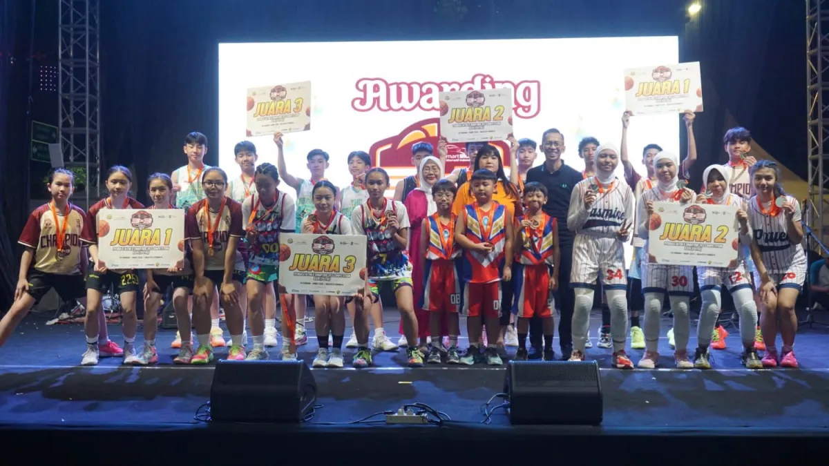 Indocourt dan The Baddies Raih Juara 3×3 Basket KU-14 di JConnect Ramadan Vaganza 2026