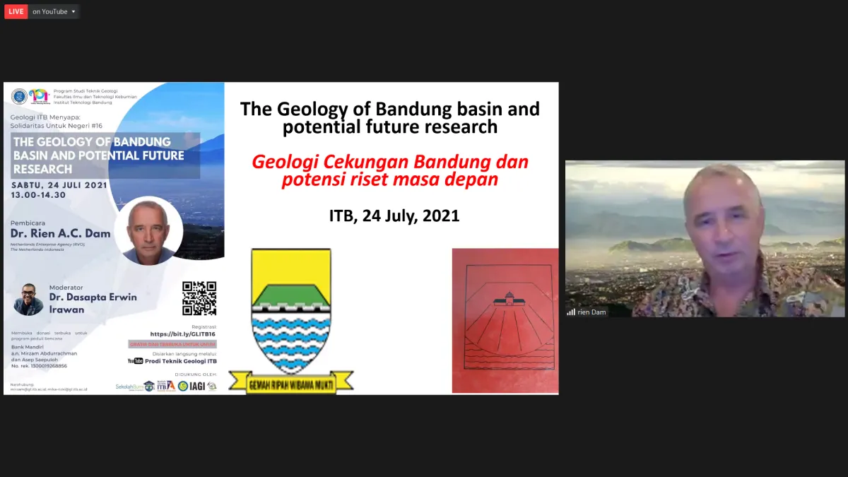 Peneliti Belanda Bahas Geologi Cekungan Bandung dan Tantangan Riset Masa Depan