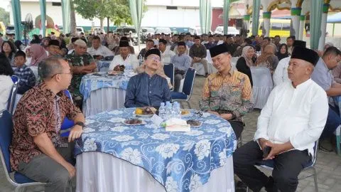 Sinergi Pemkab Langkat dan PT LNK dalam Safari Ramadan