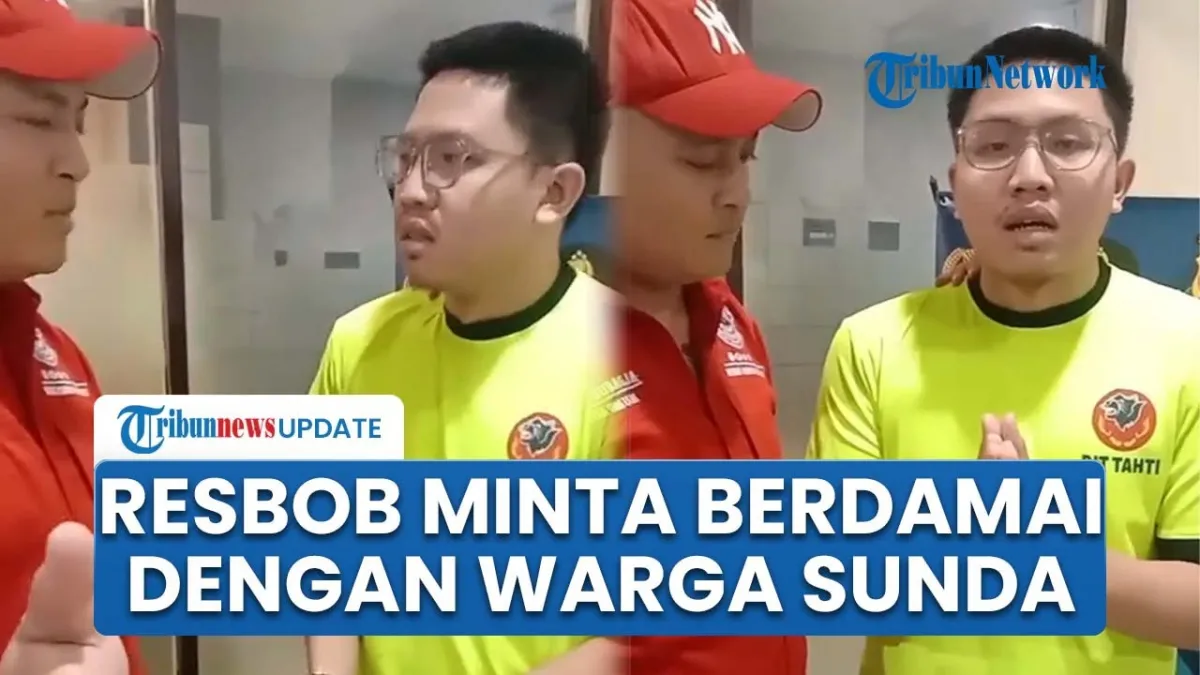 Resbob Minta Maaf kepada Warga Sunda Setelah Ditangkap sebagai Tersangka Ujaran Kebencian