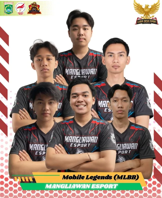 Tim E-sport Mangliawan Melaju ke 16 Besar Liga Desa Esport 2026