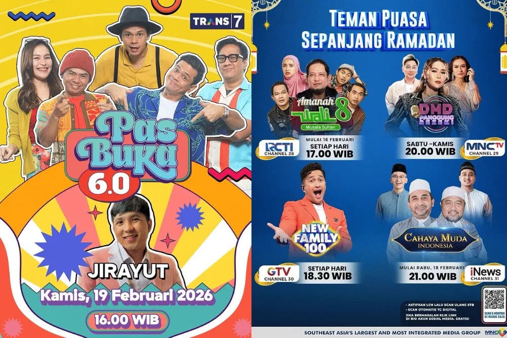 Jadwal Acara TV Ramadan 2026 dari Berbagai Stasiun