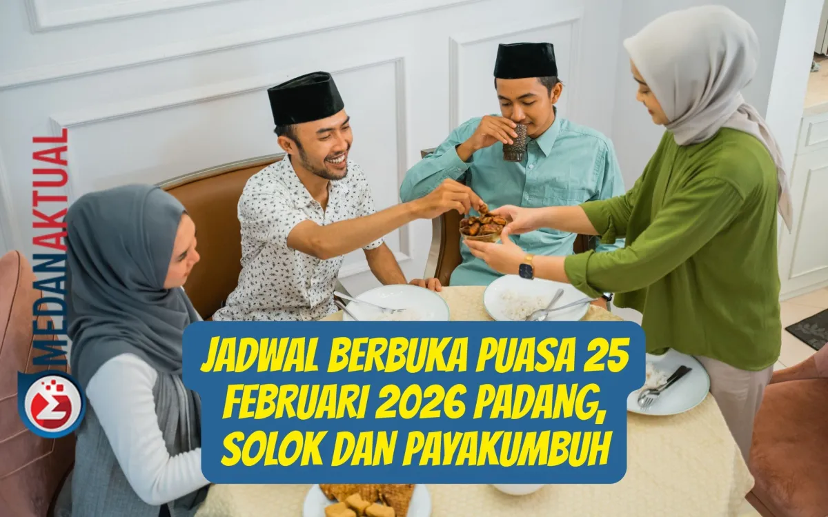 Jadwal Berbuka Puasa 25 Februari 2026 di Padang, Solok, dan Payakumbuh