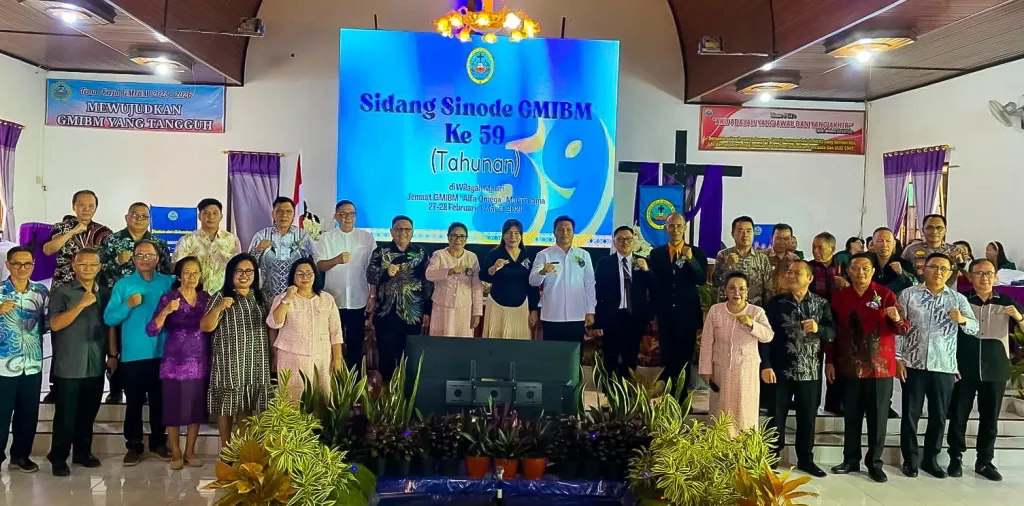 Wabup Donny Lumenta Resmikan Sidang Sinode ke-59 GMIBM di Bolmong