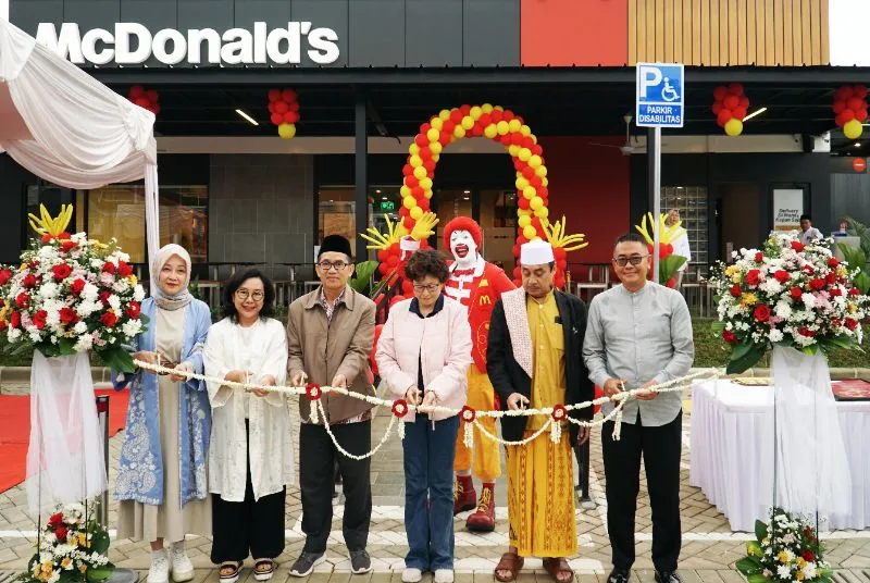 McDonald’s Resmi Membuka Gerai Baru di Kawasan Puncak